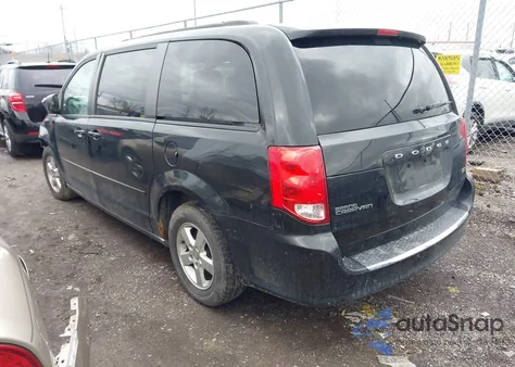 2012 Dodge Grand Caravan Sxt from USA, damaged, VIN 2C4RDGCG4CR406287